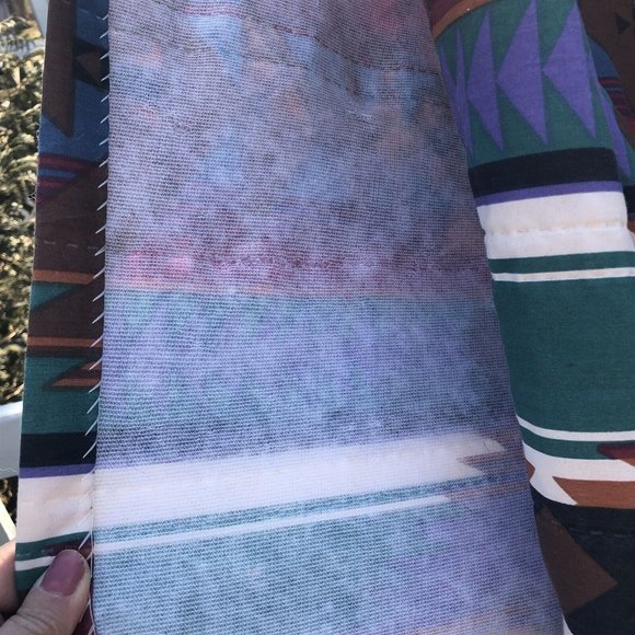 Vintage Springs Bedspread King Size Southwest Pattern made in USA - Picture 6 of 12